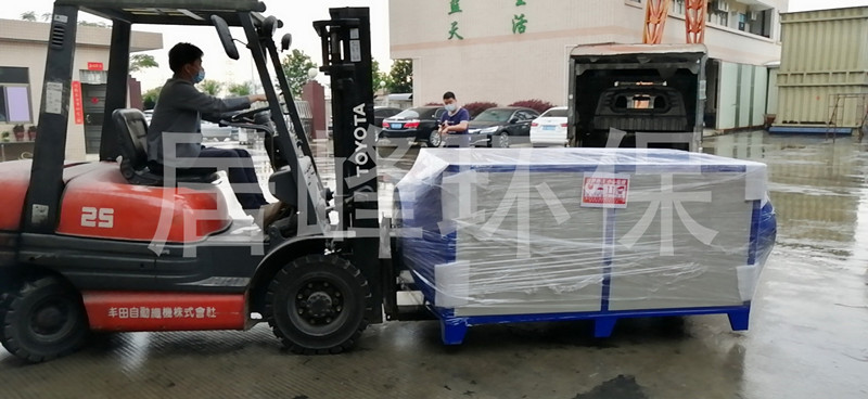 云南某環保公司訂購UV光催化除臭設備出貨